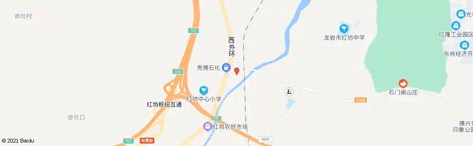 龙岩红坊圩_公交站地图_龙岩公交_妙搜公交查询2025