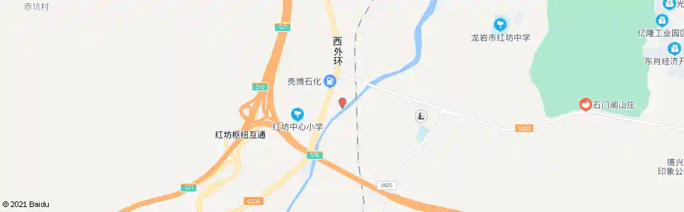 龙岩红坊镇政府_公交站地图_龙岩公交_妙搜公交查询2025