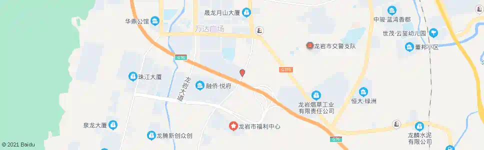 龙岩月山小学_公交站地图_龙岩公交_妙搜公交查询2025