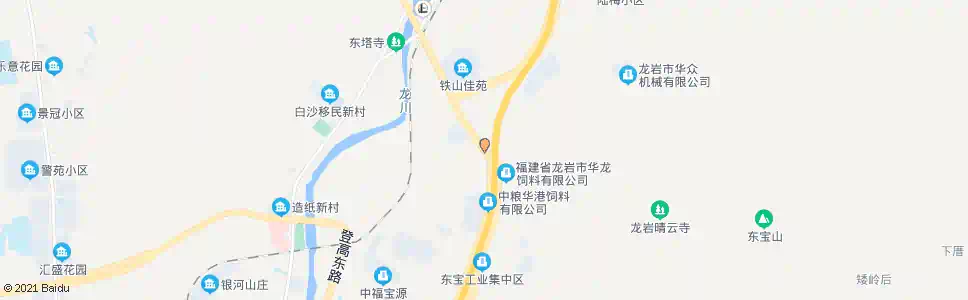 龙岩东龙加油站_公交站地图_龙岩公交_妙搜公交查询2025