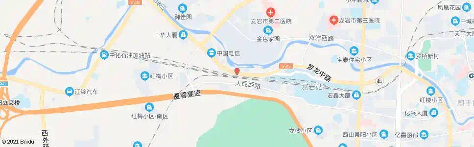 龙岩石桥头_公交站地图_龙岩公交_妙搜公交查询2025