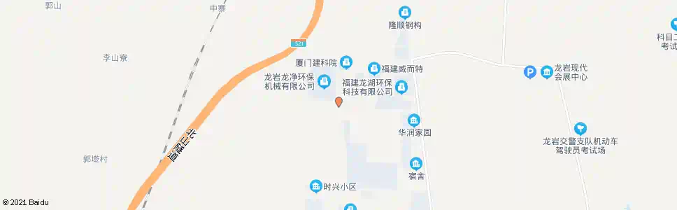 龙岩黄竹坑_公交站地图_龙岩公交_妙搜公交查询2025