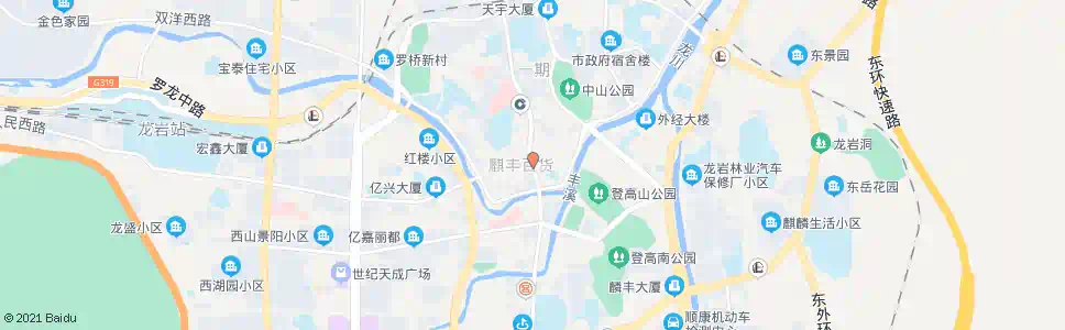 龙岩麒丰百货_公交站地图_龙岩公交_妙搜公交查询2025
