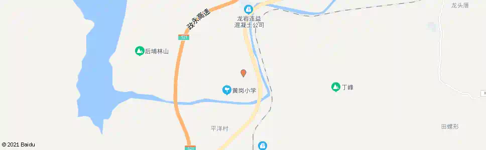 龙岩北洋村_公交站地图_龙岩公交_妙搜公交查询2025