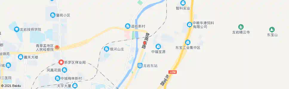 龙岩中福宝源_公交站地图_龙岩公交_妙搜公交查询2025