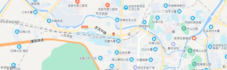 龙岩大洋五交化_公交站地图_龙岩公交_妙搜公交查询2025