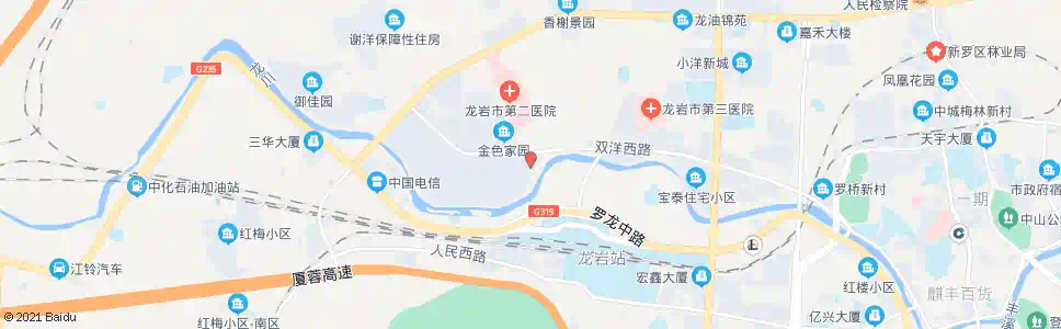 龙岩交易城数码广场_公交站地图_龙岩公交_妙搜公交查询2025