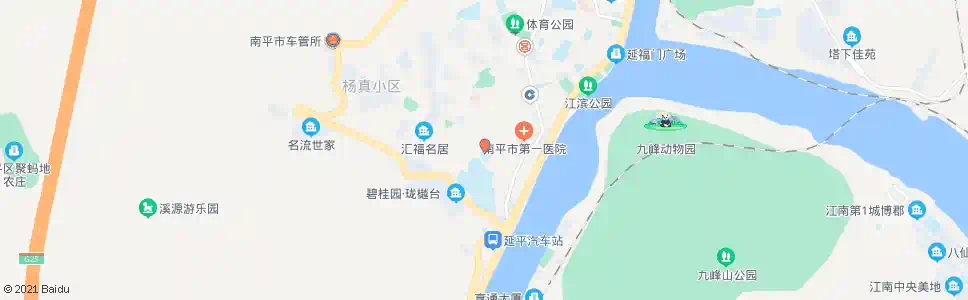南平二实小_公交站地图_南平公交_妙搜公交查询2025