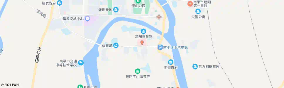 南平第二医院_公交站地图_南平公交_妙搜公交查询2025