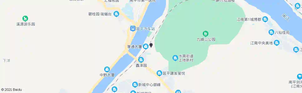 南平延平区政府(冷冻厂)_公交站地图_南平公交_妙搜公交查询2025