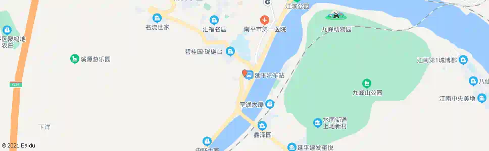 南平新建路(汽车站)_公交站地图_南平公交_妙搜公交查询2025