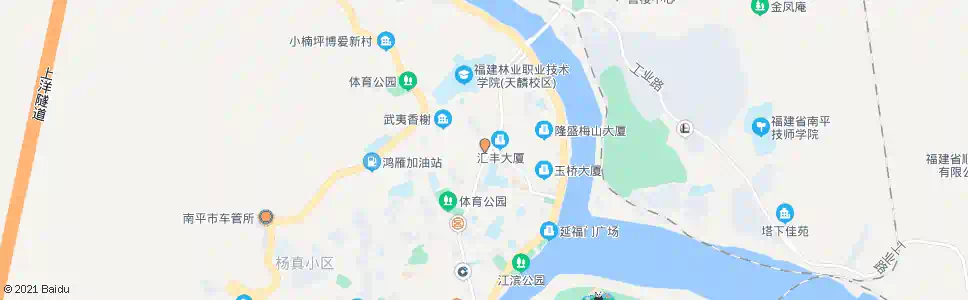 南平紫云宾馆_公交站地图_南平公交_妙搜公交查询2025