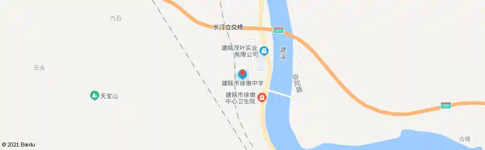 南平徐墩中学_公交站地图_南平公交_妙搜公交查询2025