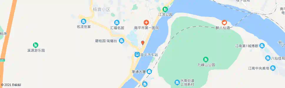 南平站前路口(东宝大酒店)_公交站地图_南平公交_妙搜公交查询2025