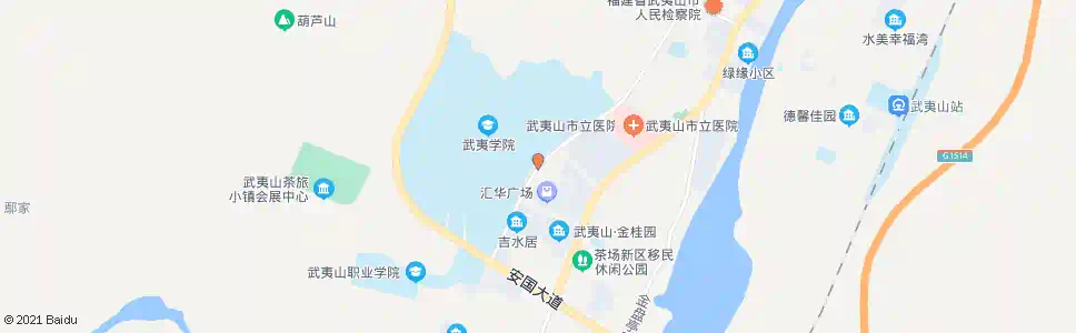 南平武夷学院_公交站地图_南平公交_妙搜公交查询2025