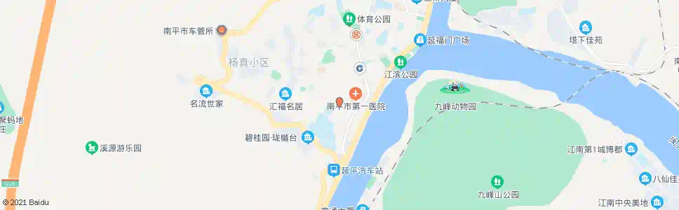 南平三建(马坑路)_公交站地图_南平公交_妙搜公交查询2025