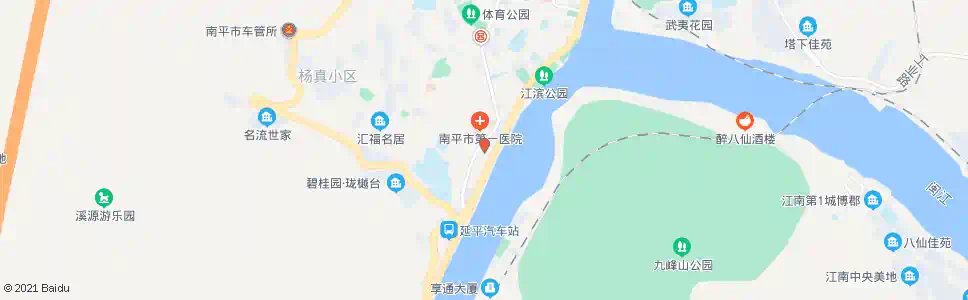 南平昼锦坊_公交站地图_南平公交_妙搜公交查询2025