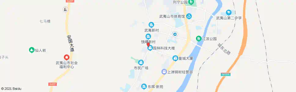 南平崇武山庄_公交站地图_南平公交_妙搜公交查询2025