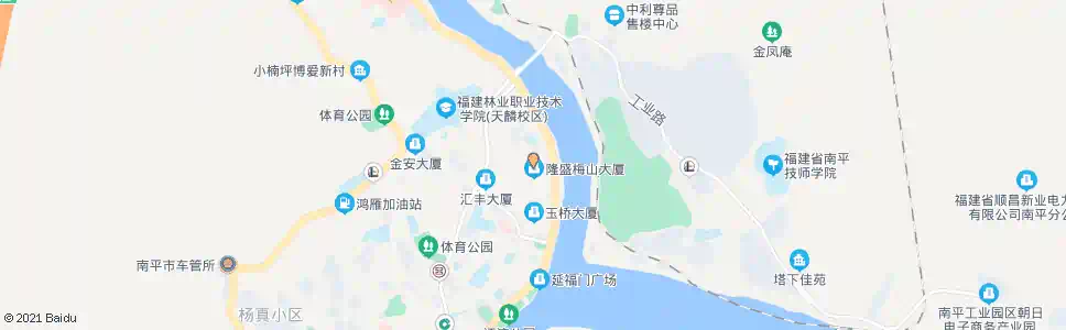 南平东山路_公交站地图_南平公交_妙搜公交查询2025