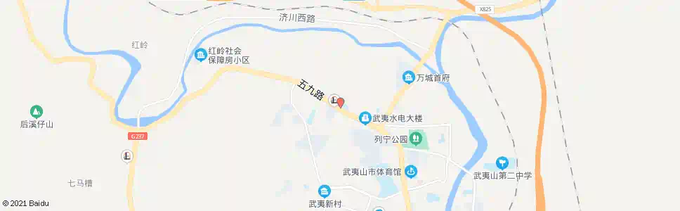 南平交警大队(武夷山市)_公交站地图_南平公交_妙搜公交查询2025