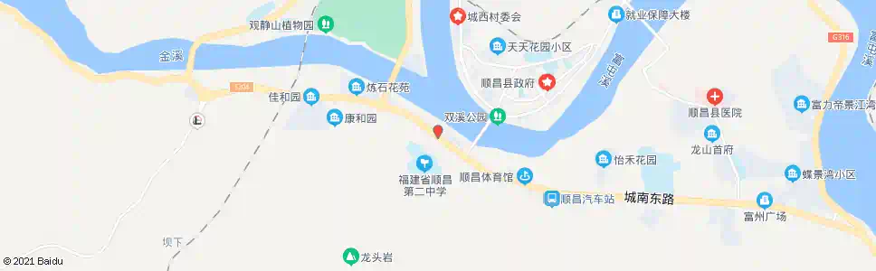 南平水南市场(招呼站)_公交站地图_南平公交_妙搜公交查询2025