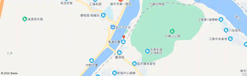 南平水南建行_公交站地图_南平公交_妙搜公交查询2025