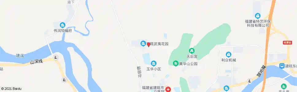 南平武夷花园_公交站地图_南平公交_妙搜公交查询2025