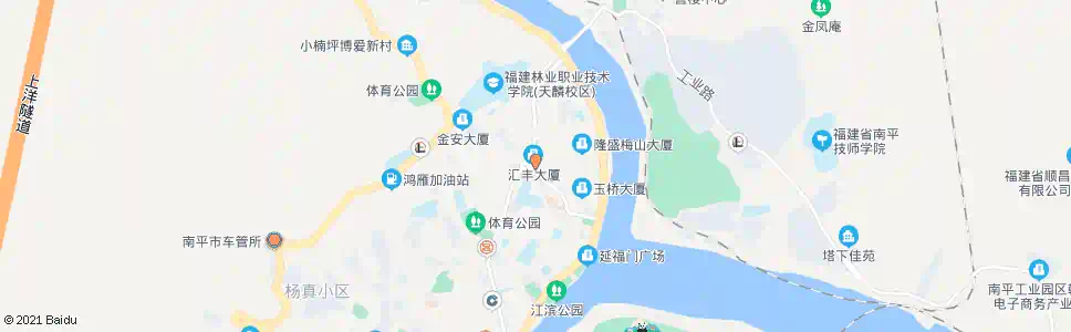 南平汇丰家电_公交站地图_南平公交_妙搜公交查询2025