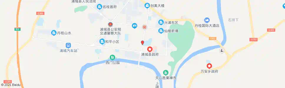 南平浦城一中_公交站地图_南平公交_妙搜公交查询2025