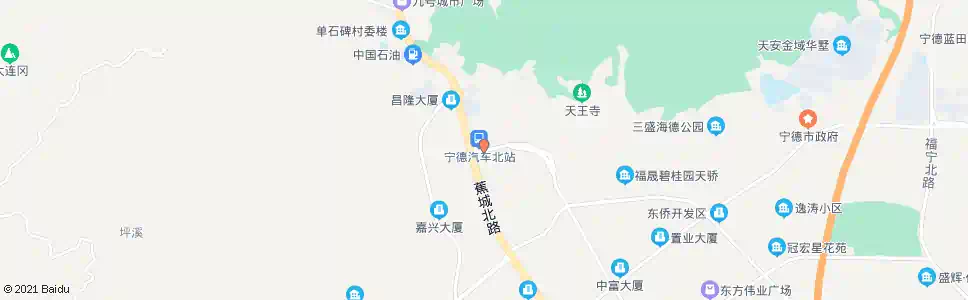 宁德区武装部_公交站地图_宁德公交_妙搜公交查询2025