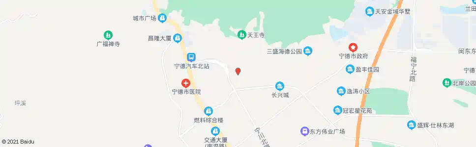 宁德福海花园_公交站地图_宁德公交_妙搜公交查询2025