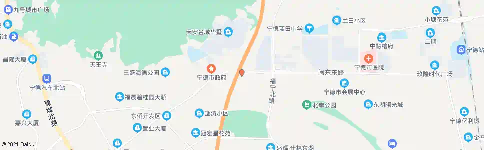 宁德闽东路环岛_公交站地图_宁德公交_妙搜公交查询2025