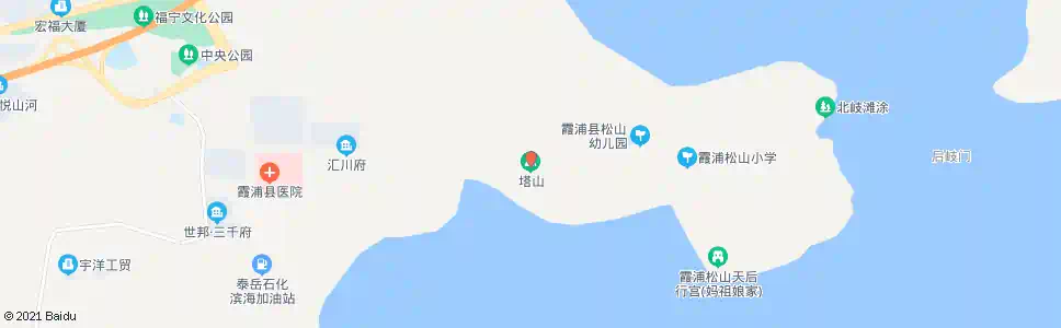 宁德塔山终点站_公交站地图_宁德公交_妙搜公交查询2025