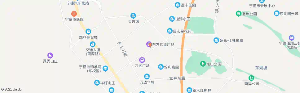 宁德沃尔玛_公交站地图_宁德公交_妙搜公交查询2025