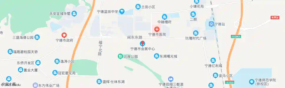 宁德会展中心_公交站地图_宁德公交_妙搜公交查询2025
