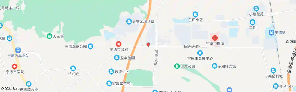 宁德海天水岸阳光_公交站地图_宁德公交_妙搜公交查询2025