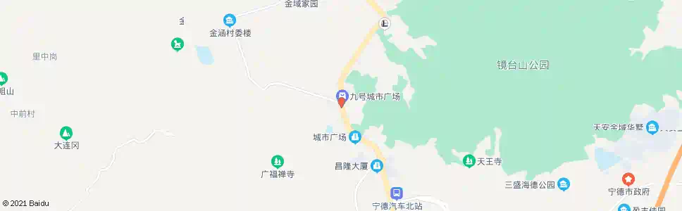 宁德金涵路口_公交站地图_宁德公交_妙搜公交查询2025