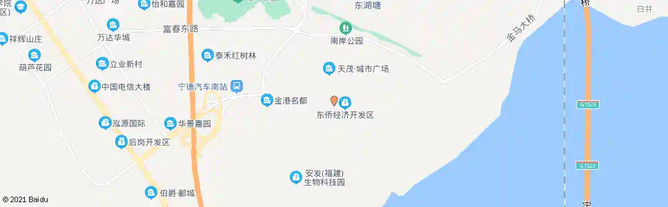 宁德鑫都佳苑_公交站地图_宁德公交_妙搜公交查询2025