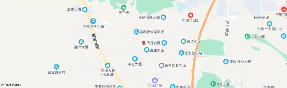 宁德长兴城_公交站地图_宁德公交_妙搜公交查询2025