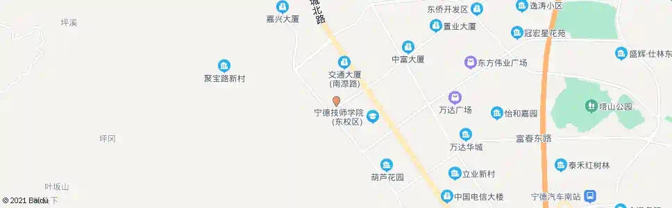 宁德市农业局_公交站地图_宁德公交_妙搜公交查询2025