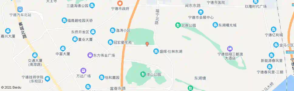 宁德体育中心_公交站地图_宁德公交_妙搜公交查询2025