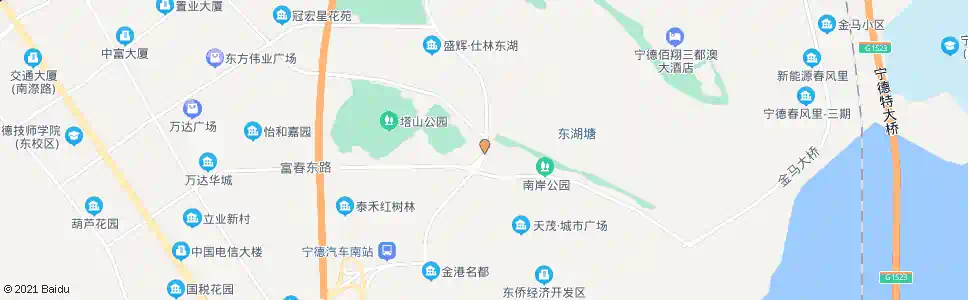 宁德塔山路口_公交站地图_宁德公交_妙搜公交查询2025