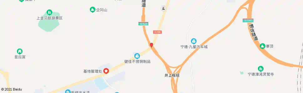 宁德井上_公交站地图_宁德公交_妙搜公交查询2025