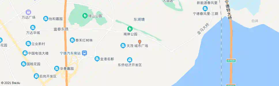 宁德华侨新村_公交站地图_宁德公交_妙搜公交查询2025