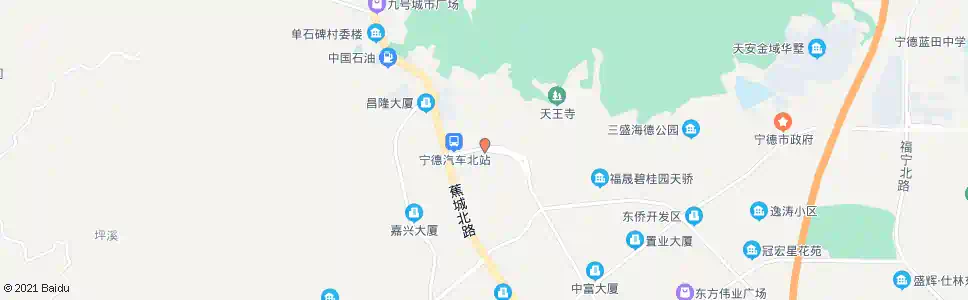 宁德署前市场_公交站地图_宁德公交_妙搜公交查询2025