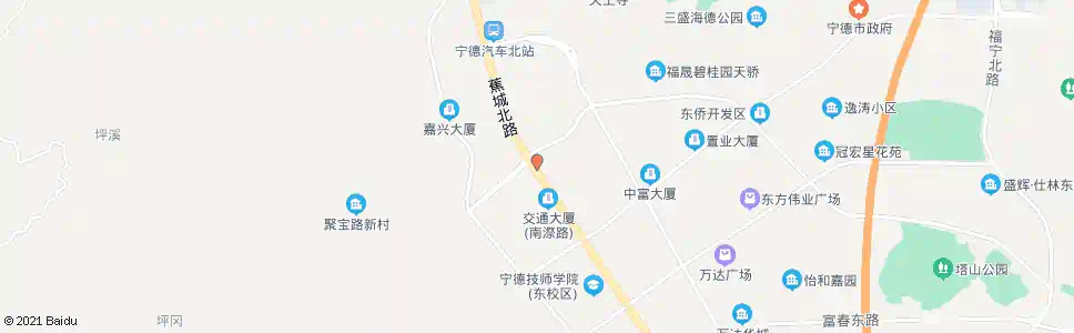 宁德顺丰商贸城_公交站地图_宁德公交_妙搜公交查询2025