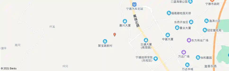 宁德聚宝路_公交站地图_宁德公交_妙搜公交查询2025