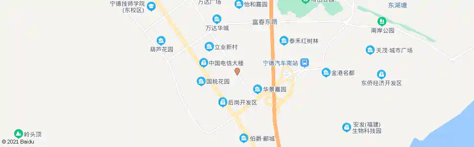 宁德蕉城中学_公交站地图_宁德公交_妙搜公交查询2025
