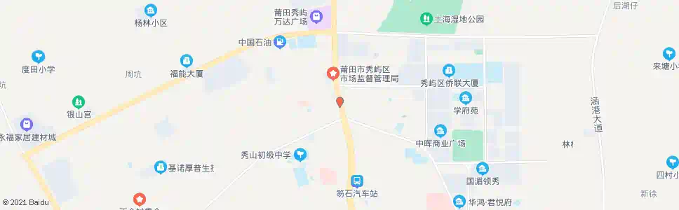 莆田华福门_公交站地图_莆田公交_妙搜公交查询2025