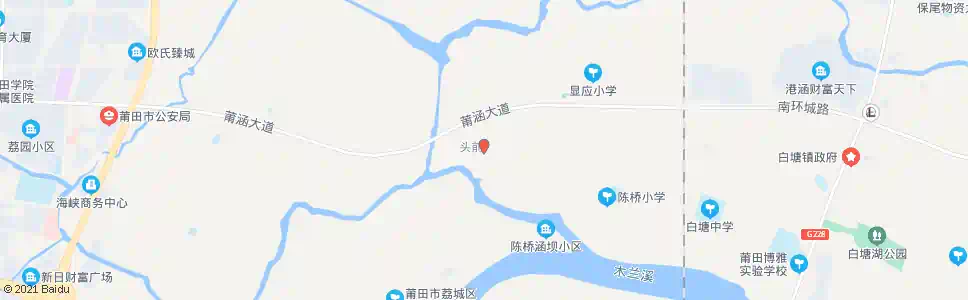 莆田东墩村_公交站地图_莆田公交_妙搜公交查询2025